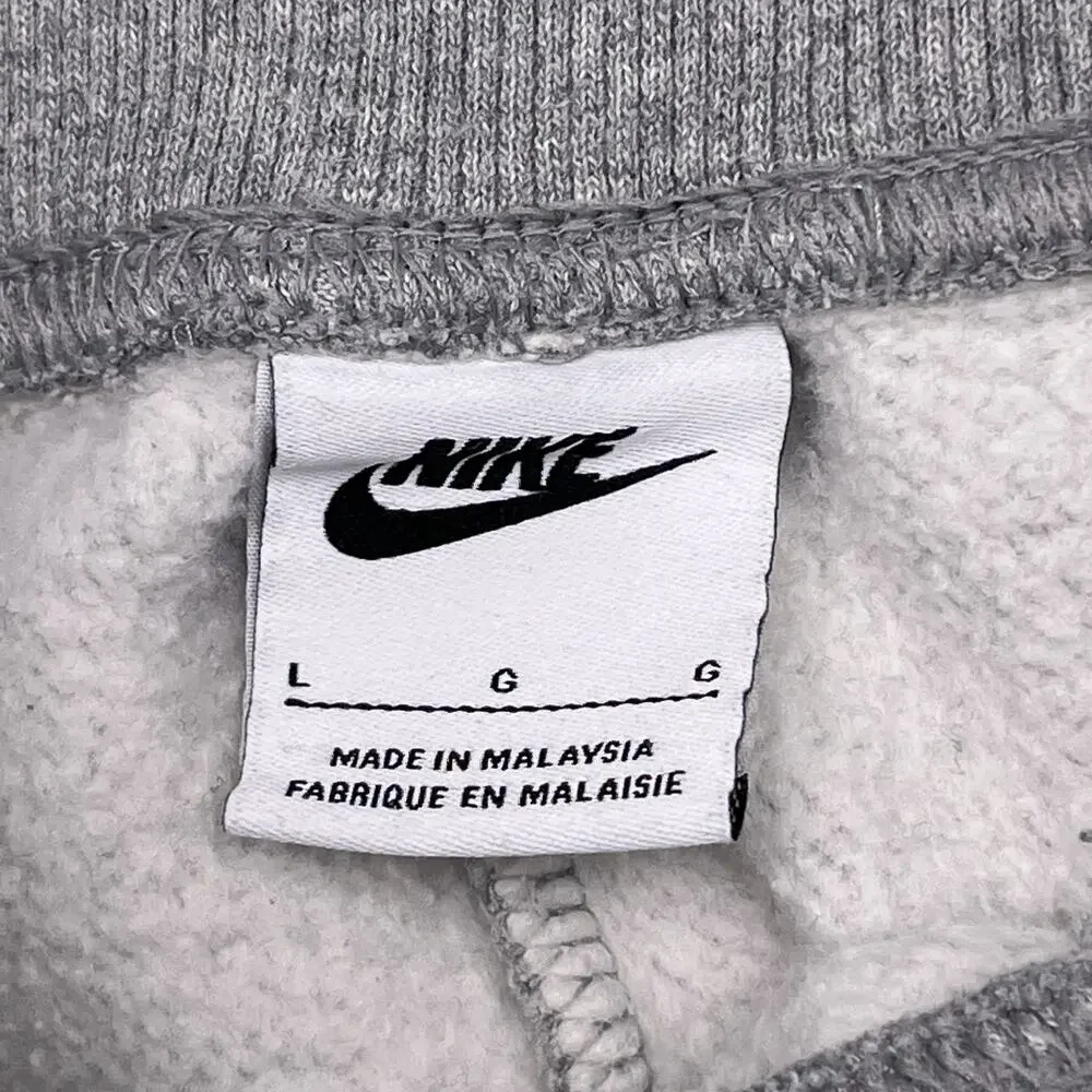 nike oregon relays sweatpants gray tapered drawstring large